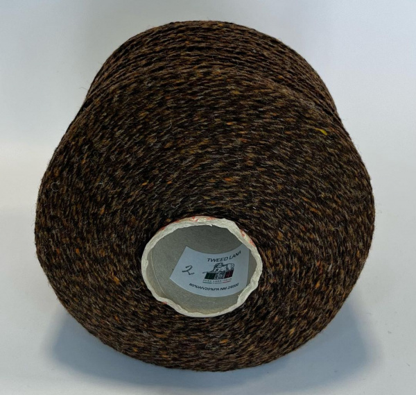 TWEED LANA caramello scuro