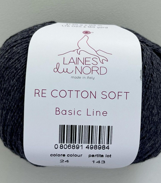 RE COTTON SOFT grigio scuro