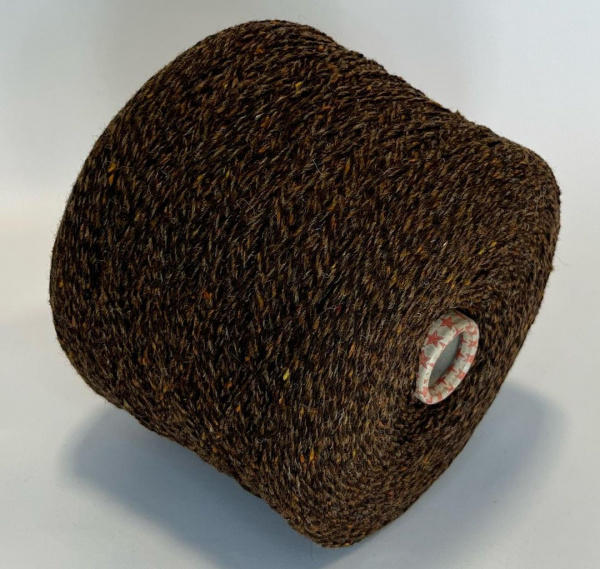 TWEED LANA caramello scuro