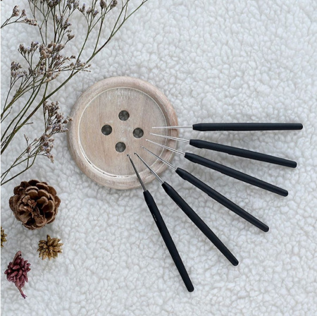 Single Ended Crohet hook Steel 1,5мм