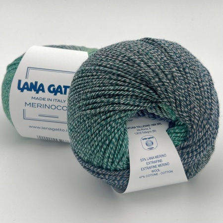 MERINOCOT verde-blu