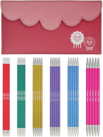 Starter Double Pointed Needle Set Zing (20cm)