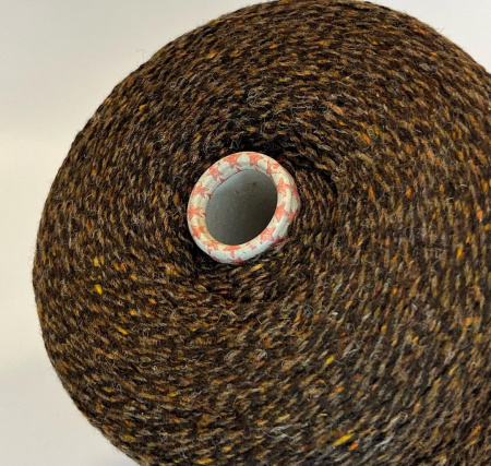 TWEED LANA caramello scuro