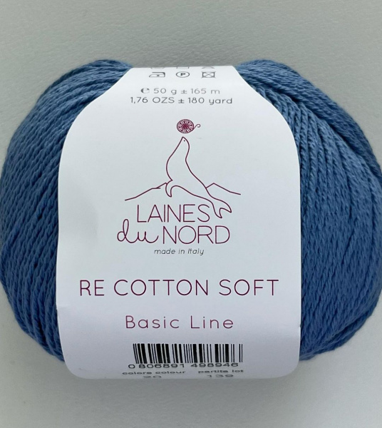 RE COTTON SOFT blu scuro