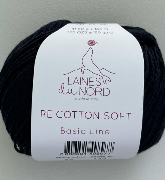 RE COTTON SOFT blu navy
