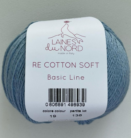 RE COTTON SOFT blu