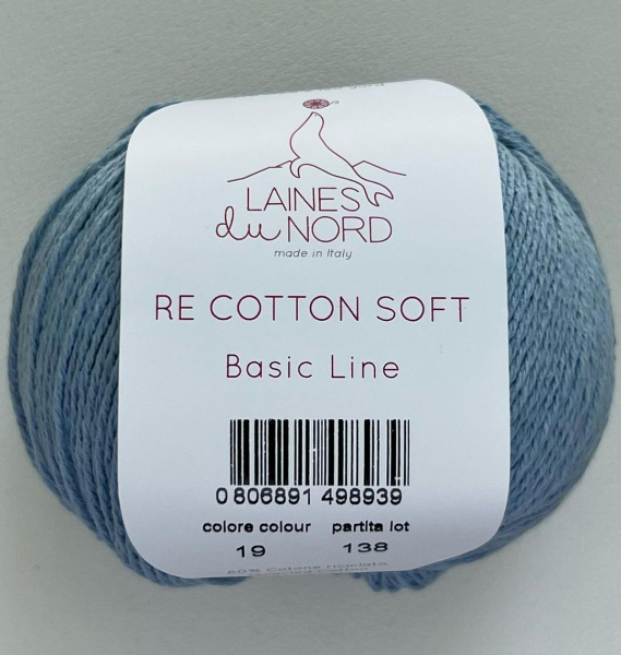 RE COTTON SOFT blu