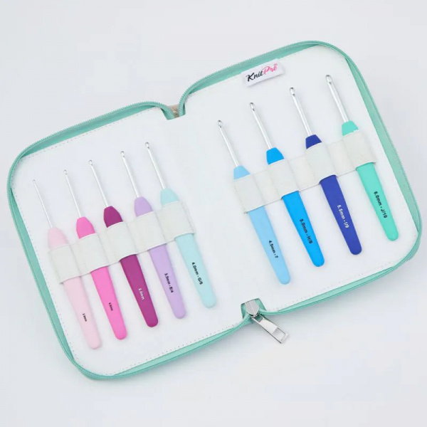 SINGLE ENDED CROCHET DELUXE SET KnitPro WAVES