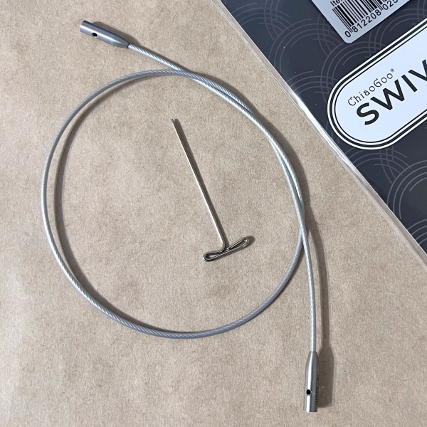 7722-S SWIV360 Silver Cables - 22" (55 cm)