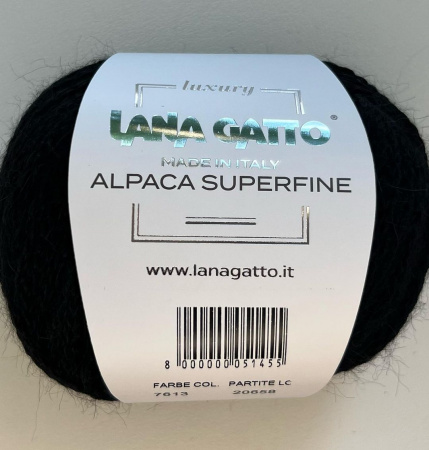 ALPACA SUPERFINE nero