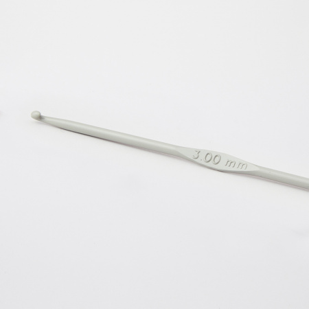 Single Ended Crohet hook Grey 3,5мм