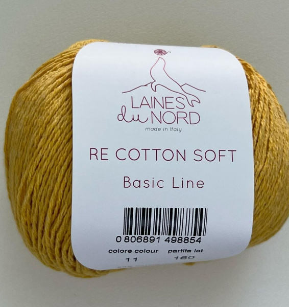 RE COTTON SOFT giallo arancio