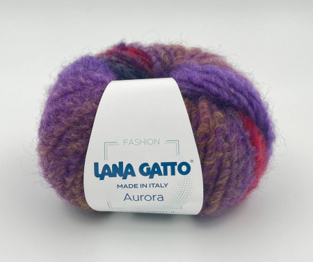 AURORA melange rosso-blu