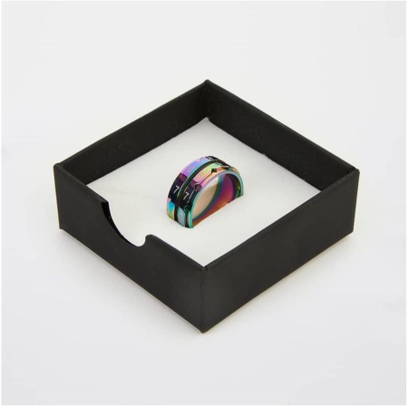 Row Counter Rings rainbow size 12 (21,4 мм)