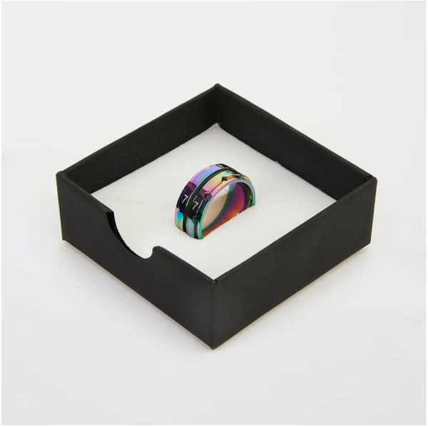 Row Counter Rings rainbow size 12 (21,4 мм)